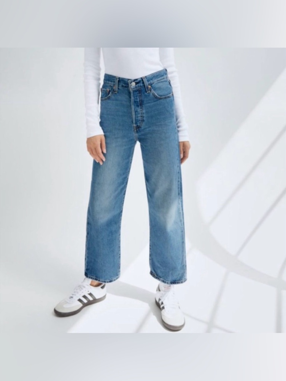 Levi's Ribcage Straight Ankle Jeans At the Ready